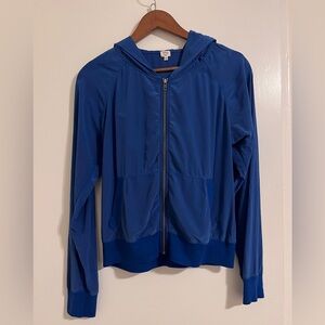 Wilfred silk bomber jacket hoodie